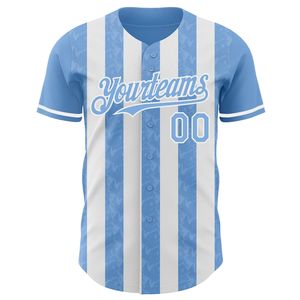 Athletic Fit Printed Baseball Jersey Quick Dry 100% Polyester Short Sleeve All Seasons - Product Image 4