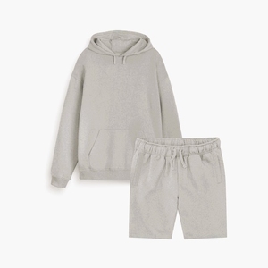 Sweat à capuche personnalisable pour homme en polyester et coton tricoté, de haute qualité, respirant, décontracté, pour l'automne - Product Image 4