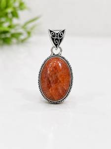 Piedra Preciosa Natural de Calidad AAA a Precio Mayorista para Joyería Femenina, Colgante Hecho a Mano con Piedra de Nacimiento de Julio, Piedra del Sol, Venta al por Mayor - Product Image 1