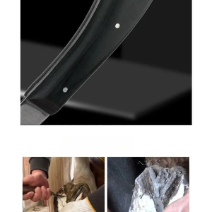 Cuchillo para Pezuñas, Herramienta para el Cuidado de Pezuñas, Cuchillo para Pezuñas de Caballo de Doble Filo de Acero Inoxidable, Suministros para Establos, Productos para el Cuidado de Caballos - Product Image 5