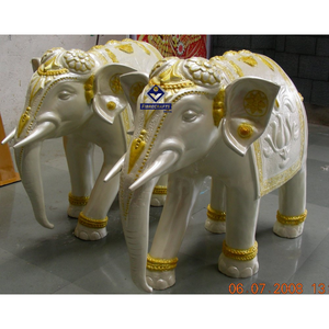 Nouvelle Sculpture d'Éléphant en Résine 2026, Statue Animale Grandeur Nature, Objet de Collection Artistique - Product Image 5