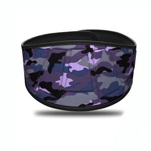 Ceinture de soutien lombaire en néoprène pour la musculation, ceinture de musculation camouflage, accessoires de musculation pour la salle de sport, ceintures avec logo personnalisé - Product Image 5