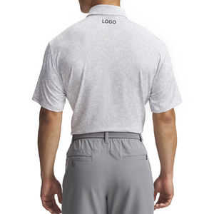 Polo Deportivo para Hombre con Estampado Playoff 3.0, de Secado Rápido, Transpirable, Elástico, para Golf, con Logotipo Personalizado, OEM, Ropa Deportiva Premium - Product Image 2