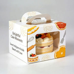 Custom <b>Clear</b> Window Packaging Eco-Friendly Chocolate Packaging <b>Box</b> for Packaging with Plastic Insert - Product Image 4