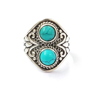 <b>Turquoise</b> Fashion <b>Ring</b> 7.8 Grams Elegant Design - Product Image 1