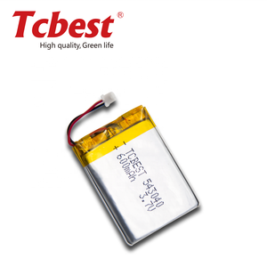 공장 직접 OEM 402035 803450 105050 103040 523450 502030 543040 충전식 600mAh 리튬 폴리머 3.7v lipo 배터리 - Product Image 6