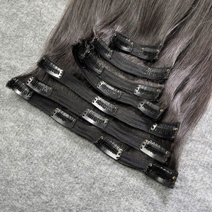 Ready To Ship 100% Vietnamese Human Hair Natural Color <b>Clip</b> Hair Unprocessed New Restock Ready To Ship - Product Image 2