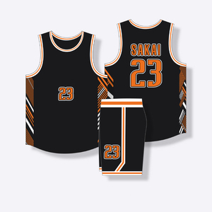 Nouveau maillot de basket respirant personnalisé avec nom d'équipe, logo et numéro imprimés par sublimation pour hommes, ensemble uniforme de basket personnalisé - Product Image 2