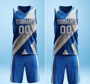 Uniformes de Baloncesto Reversibles Personalizados para Hombre y Jóvenes, Conjuntos de Camisetas Deportivas con Nombre y Número Impresos, Venta al Por Mayor de Fábrica - Product Image 5