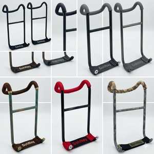 Wholesale Pro Steel Rubber Heavy Duty Strong Heavyweight Gym <b>Dumbbells</b> Shoulder Protection Spotter Hook Fitness Equipment - Product Image 5