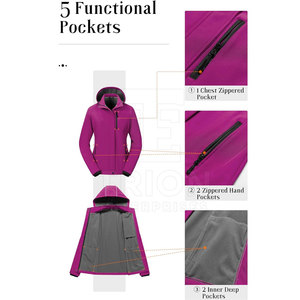 Chaqueta Softshell para Mujer, Nueva Colección 2026, Precio de Venta al Por Mayor, Chaqueta Softshell para Mujer, Mejor Precio en Línea - Product Image 4