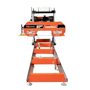 Segheria Forestale a Benzina 14HP, Portatile, Larghezza Lama 27'', Lunghezza Tronco 12FT, Lunghezza Banco di Taglio 14 1/2FT, TMG PSM27 - Product Image 1