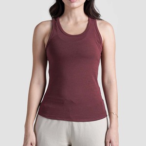 Fabricante de Pakistán, Top Deportivo sin Mangas Personalizado para Mujer, Estilo Minimalista Urbano, Personalizable OEM - Product Image 1