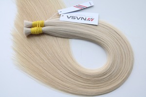 Extensions de cheveux en vrac de qualité supérieure Cheveux vietnamiens Double noyade 100 grammes Couleurs claires 32 pouces - Product Image 5