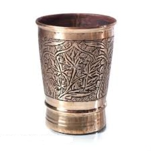 Vaso de Cobre para Beber con Diseño Grabado, Vasos de Cobre de Alta Calidad para Beber, Vasos de Cobre para Bar y Cócteles, Vaso de Diferentes Colores - Product Image 3