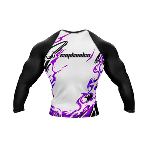 Camiseta de Artes Marciales Mixtas para Hombre, Diseño a Cuadros Amarillos, Poliéster/Algodón Elástico, Ligera, de Secado Rápido, Corte Regular - Product Image 5