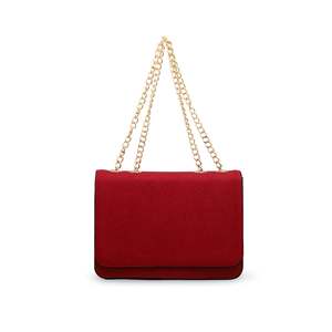 Sac à bandoulière décontracté Maroon pour femme P55540 - Product Image 3