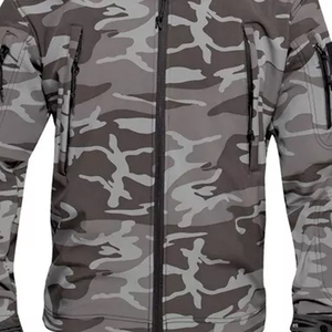 Veste tactique d'hiver en polaire pour homme 2026, style Sharkskin, pour le camping, la randonnée, la chasse, la pêche, l'escalade, veste cargo tactique - Product Image 3