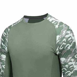 Camisa de Pesca de Manga Larga para Hombre, Tallas Grandes, UPF50, Ligera, con Logotipo Personalizado, Impresión por Sublimación, Ropa de Pesca para Exteriores, Venta al Por Mayor - Product Image 5