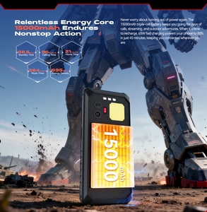 Teléfono Ultra Resistente IIIF150 B2, Pantalla de 6.78''+ 120Hz, MTK G100, NFC, 15000 mAh, Android 15, Cámara de 200MP, IP69K, 8+256GB, Linterna para Camping - Product Image 5