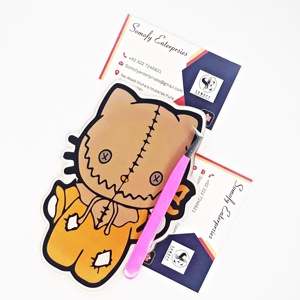 High Quality Eco-Friendly Durable Halloween <b>Magnetic</b> Handmade Ghost <b>Eyelash</b> Tiles Customizable Acrylic Tools Sustainable - Product Image 2