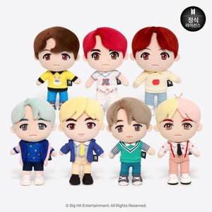 Adorable figurine en peluche TinyTAN IDOL pour collection, article de la collection TinyTAN IDOL, jouet en peluche pour les fans de <span class=keywords><strong>BTS</strong></span> - Product Image 1