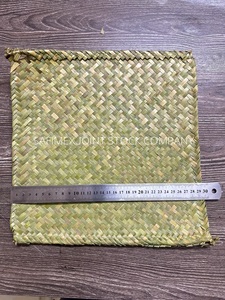 Natural Woven Seagrass Waterproof Durable Portable Travel Pet Mat Handwoven Animal <b>Bed</b> Chew Resistant Training <b>Pad</b> Custom Size - Product Image 4