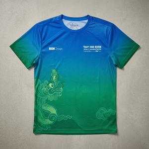 เสื้อยืดกีฬาสำหรับวิ่งออกกำลังกายผ้าซับเหงื่อน้ำหนักเบาออกแบบได้ตามต้องการ - Product Image 1