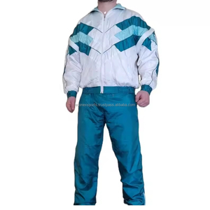 Survêtement coupe-vent en nylon unisexe Vente en gros Vêtements de rue décontractés respirants à fermeture éclair pour l'extérieur Survêtement coupe-vent technique - Product Image 2