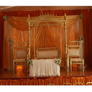 ASIAN WEDDING STAGE ROYAL JHULA SET Wedding Sangeet Stage Wooden Sankheda <b>Swing</b> Set Royal Wedding Mehndi Stage <b>Swing</b> California - Product Image 1