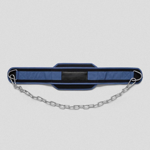 Adjustable Blue Waist Support <b>Belt</b> for <b>Weight</b> Lifting Strength <b>Training</b> Unisex Polyester Hook & Loop Closure 2026 - Product Image 3