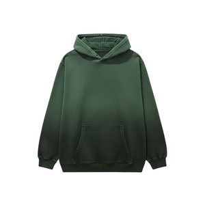 Acid <b>Washed</b> Custom Unisex Distressed Sports Long Sleeve Hooded 100% Cotton Winter Hoodie 2026 - Product Image 5