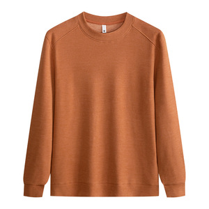 Sweat-shirt à col rond doublé polaire 320g, coupe ample, tricoté, manches longues, style décontracté, prix usine Chine-Bangladesh - Product Image 4