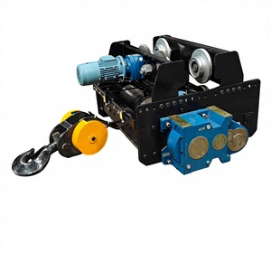 Elecon Gearbox Wire Rope <b>Hoist</b> With ABB Motor & DC EM Disc Disc Brake - Heavy Duty - Product Image 1