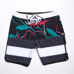 Custom Eco-Friendly Summer Beach <b>Men's</b> Quick Dry Swim <b>Trunks</b> with Drawstring Closure Spandex/Polyester - Product Image 6