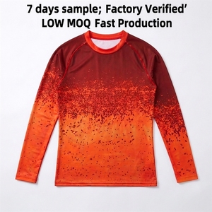 Custom <b>Compression</b> Rashguard <b>Shirt</b> <b>for</b> <b>Men</b> Mma Long Sleeve Rash Guard Tops <b>for</b> Adults - Product Image 4
