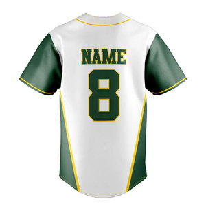 Camiseta de Béisbol de Alta Calidad con Botones, Uniforme Deportivo, Ropa Deportiva al por Mayor, Ropa de Equipo, Camiseta de Béisbol - Product Image 2