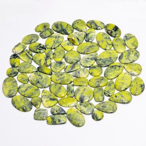Jaspe Verde Natural, Cabujón Personalizado, Piedra Preciosa Suelta, Forma Mixta, Piedra Lisa para Joyería - Product Image 1