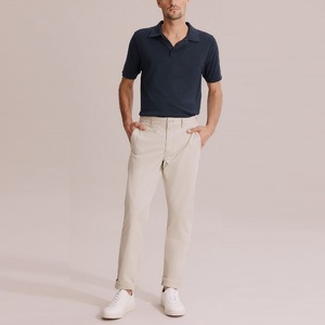 Pantalones Deportivos de Pana Personalizados para Hombre, Cierre con Cordón, Cintura Media, Teñidos, 100% Algodón, Impermeables, Transpirables, Estilo Casual - Product Image 3