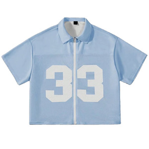เสื้อยืดฮิปฮอปสั่งทำขายส่ง คอวินเทจ ทรงโอเวอร์ไซส์ หลวมสบาย ผ้าฝ้าย 100% ระบายอากาศได้ดี สตรีทแวร์ มีทั้งแขนยาวและแขนสั้น - Product Image 1