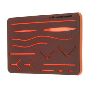 Kit de Sutura de Silicona con Cuchillas Quirúrgicas e Instrumentos Médicos, Modelo de Entrenamiento Médico de Alta Calidad, Kit de Práctica de Sutura - Product Image 2