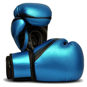 Gants de boxe personnalisés avec logo, en cuir PU, durables, avec support de poignet pour l'entraînement, le sparring, le sac de frappe, équipement de fitness - Product Image 1