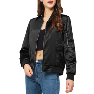 Chaqueta de Satén para Mujer, Invierno, Larga, Cortavientos, Transpirable, Ecológica, de Alta Calidad, Nuevo Estilo - Product Image 1