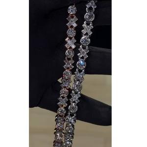 Collar de Cadena de Diamantes Moissanite de Lujo con Incrustaciones, Estilo Hip-Hop, para Hombre y Mujer, Calidad de Exportación, de Proveedor Indio - Product Image 4