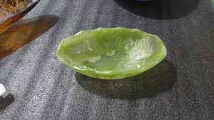 ชามเรซินอีพ็อกซี่ดินหลากสีดีไซน์รูปไดโนเสาร์เรซินมีอัตราการไหลขนาดใหญ่ - Product Image 3