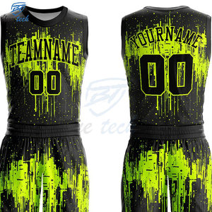 ชุดยูนิฟอร์มบาสเก็ตบอลชาย ไซส์ใหญ่พิเศษ สกรีนโลโก้ ชื่อ หมายเลข ได้ตามสั่ง เสื้อแขนกุด แห้งเร็ว ระบายอากาศดี ชุดฝึกซ้อมบาสเก็ตบอล - Product Image 2