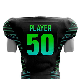 Uniformes de Fútbol Americano Personalizables al por Mayor con Logotipo, Transpirables, de Secado Rápido, Elásticos, para Adultos, Conjunto de Manga Corta - Product Image 4