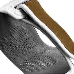 Protection de tibia ergonomique à design incurvé, légère, protection professionnelle, protection de tibia en cuir PU, fermeture à boucle auto-agrippante, logo personnalisé OEM - Product Image 6