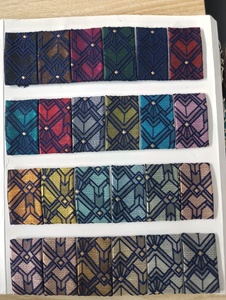 Polyester Embroidered Textile Material with Blackout Feature for Home Furnishing Curtains Bedsheets Upholstery Fabric - Product Image 6