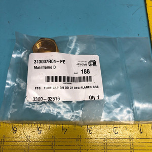 2 AMAT 3300-02516 TAPA DE TUBO DE CONEXIÓN 5/8 OD 37 GRADOS - Equipo y Piezas de Semiconductores de Confianza de Tradicción Global - Product Image 3